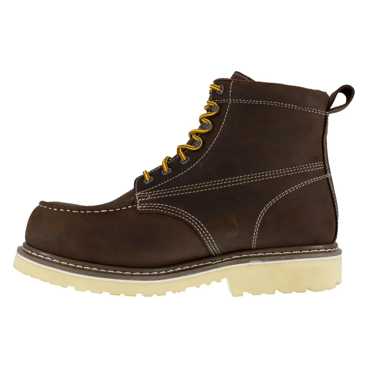 Iron Age Men's Solidifier Brown IA5062 6" Waterproof Work Boot