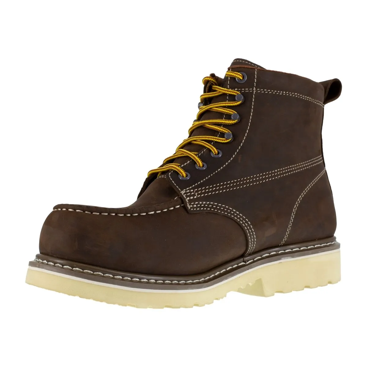 Iron Age Men's Solidifier Brown IA5062 6" Waterproof Work Boot