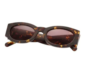 Jagger Matte Brown Tortoise Acetate