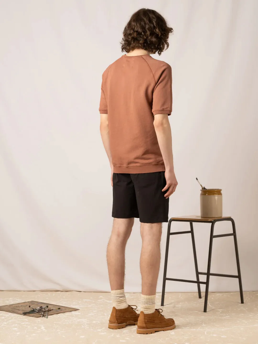 KESTIN Pease Short in Black Japanese Cordura® Ripstop