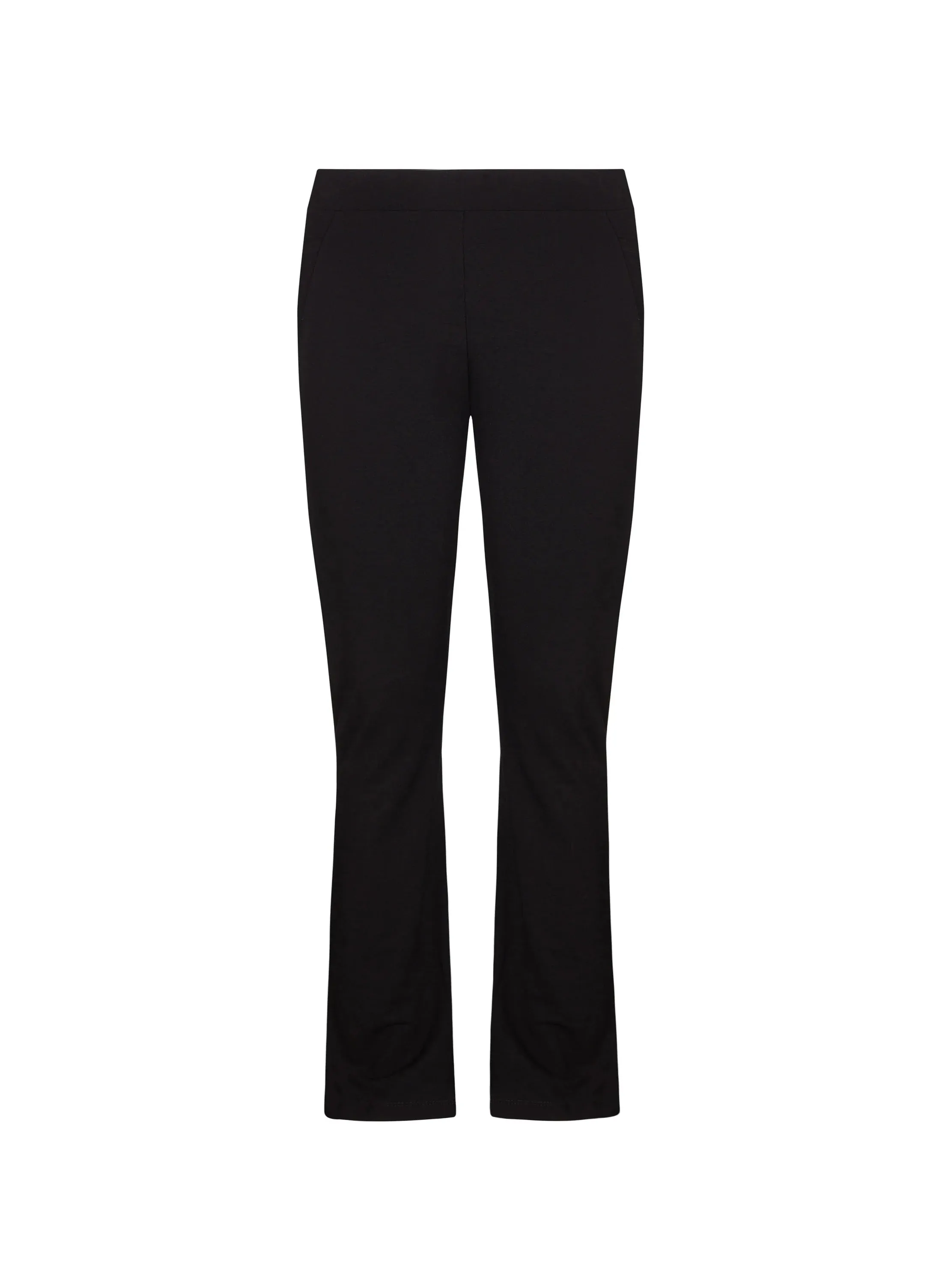 Kimberley LENZING ECOVERO Jersey Kick-Flare Leggings | Caviar Black