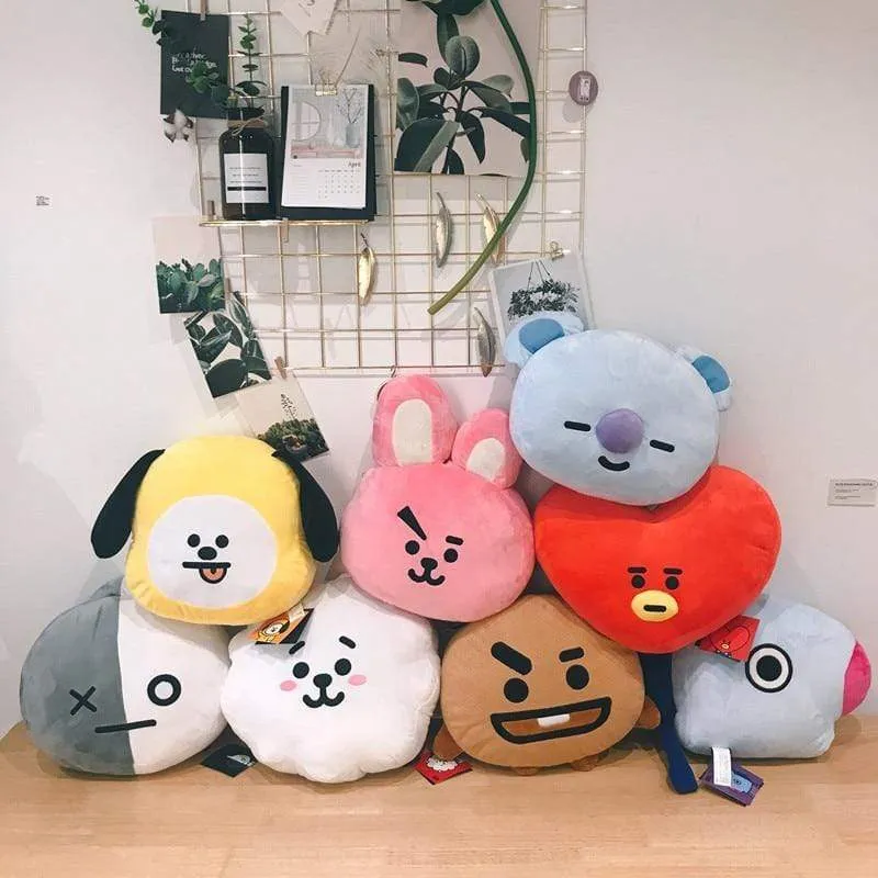 Kpop idol image Kawaii Stuffed Doll Plush Toys Lovely Animal Pillow Dog Rabbit Horse Koala Sheep Sofa Soft Gift For Fans Girl