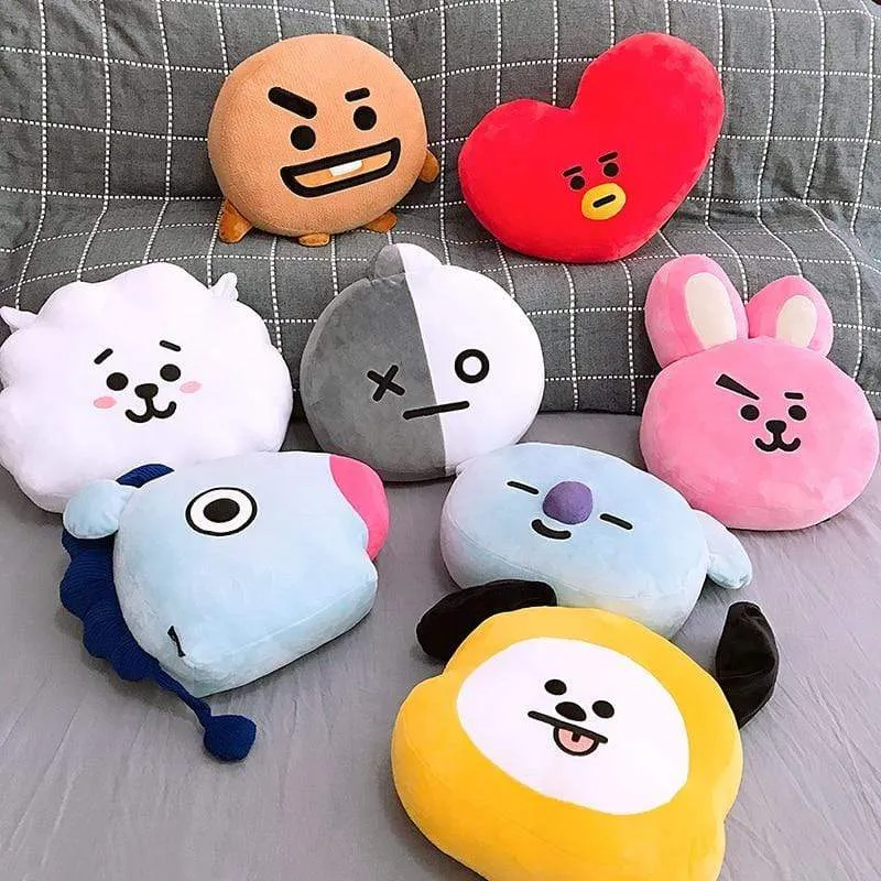 Kpop idol image Kawaii Stuffed Doll Plush Toys Lovely Animal Pillow Dog Rabbit Horse Koala Sheep Sofa Soft Gift For Fans Girl