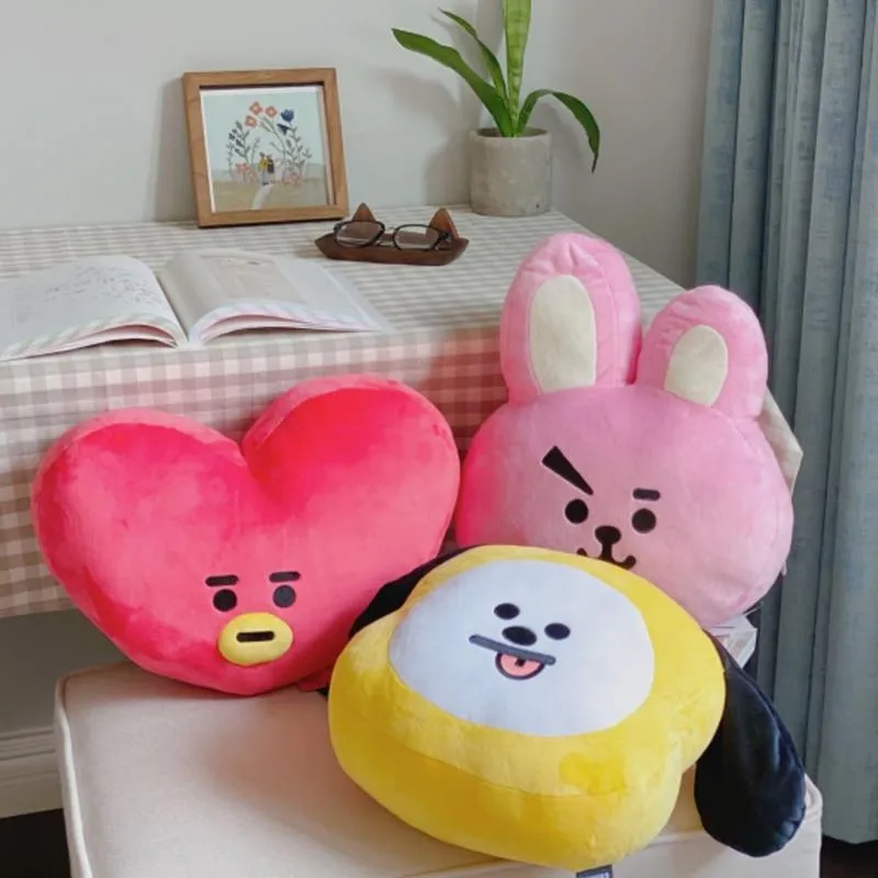 Kpop idol image Kawaii Stuffed Doll Plush Toys Lovely Animal Pillow Dog Rabbit Horse Koala Sheep Sofa Soft Gift For Fans Girl