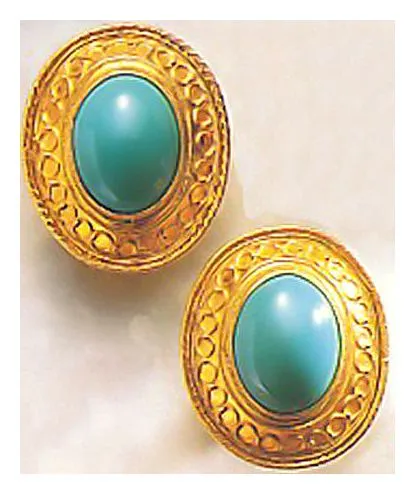 Lady Agatha Turquoise Earrings