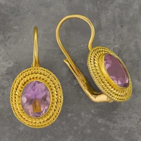 Lady Jane Grey Amethyst Earrings