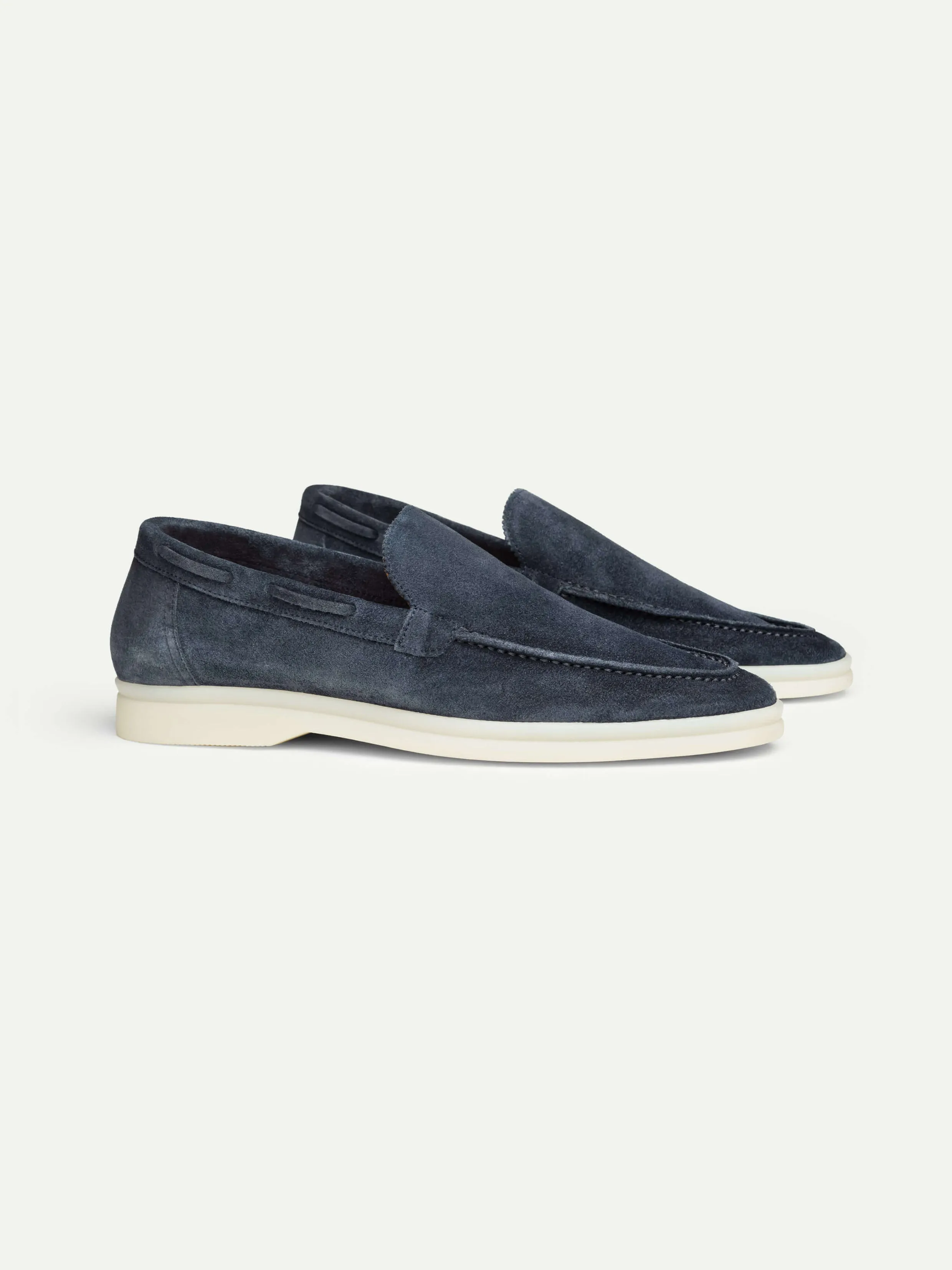 Lady Steel Blue Yacht Loafers