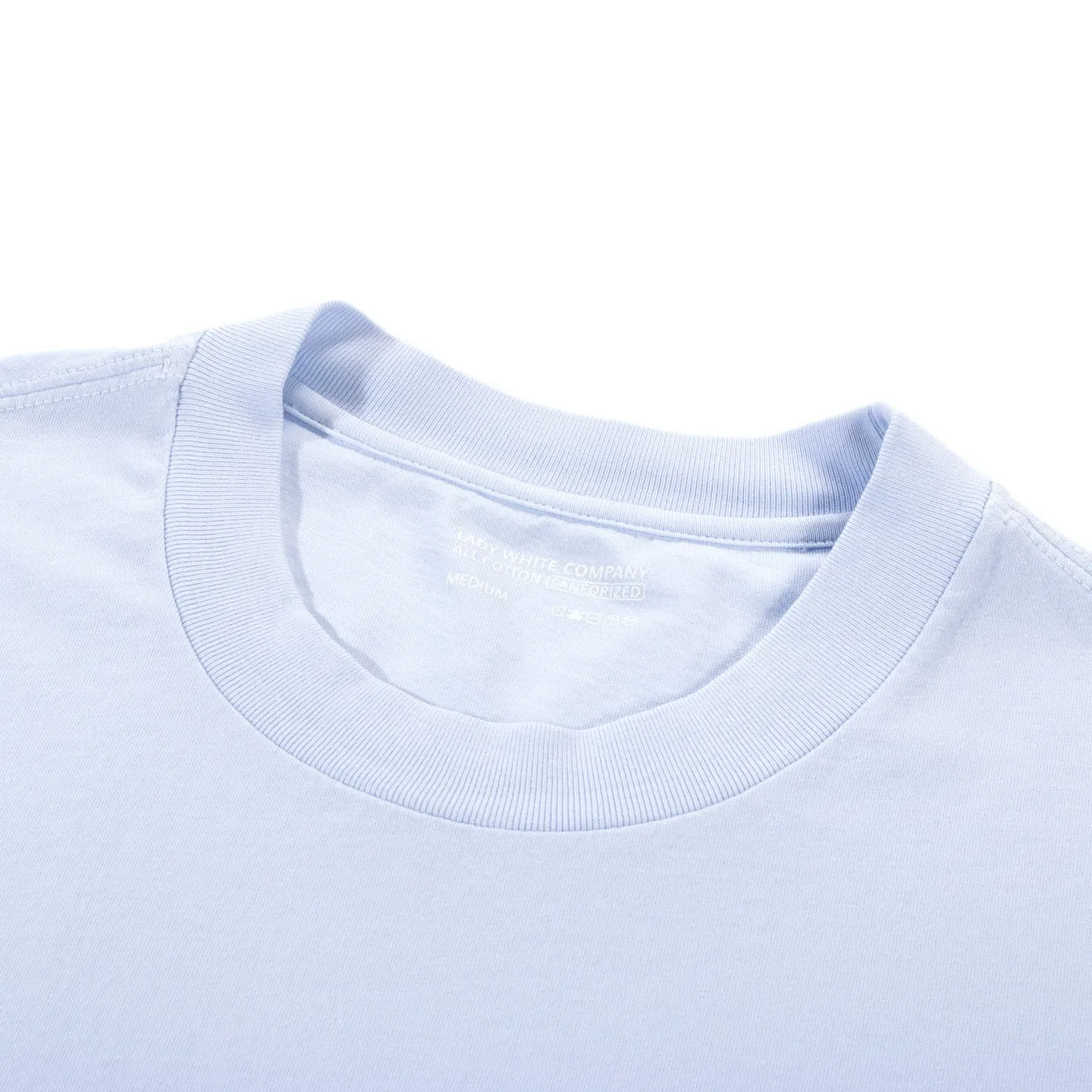 LADY WHITE CO. ATHENS T-SHIRT PALE BLUE