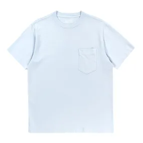 LADY WHITE CO. BALTA POCKET T-SHIRT PALE BLUE