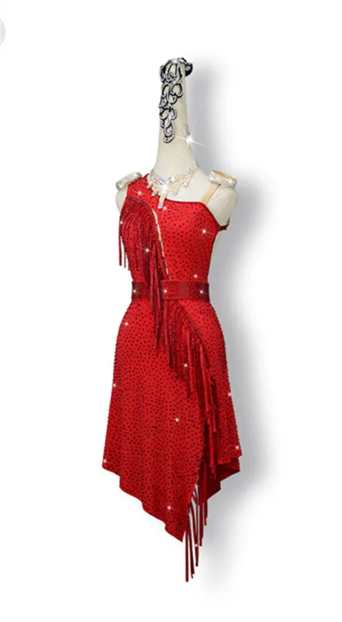 Latin Dance Dress | Custom - Made | QY33