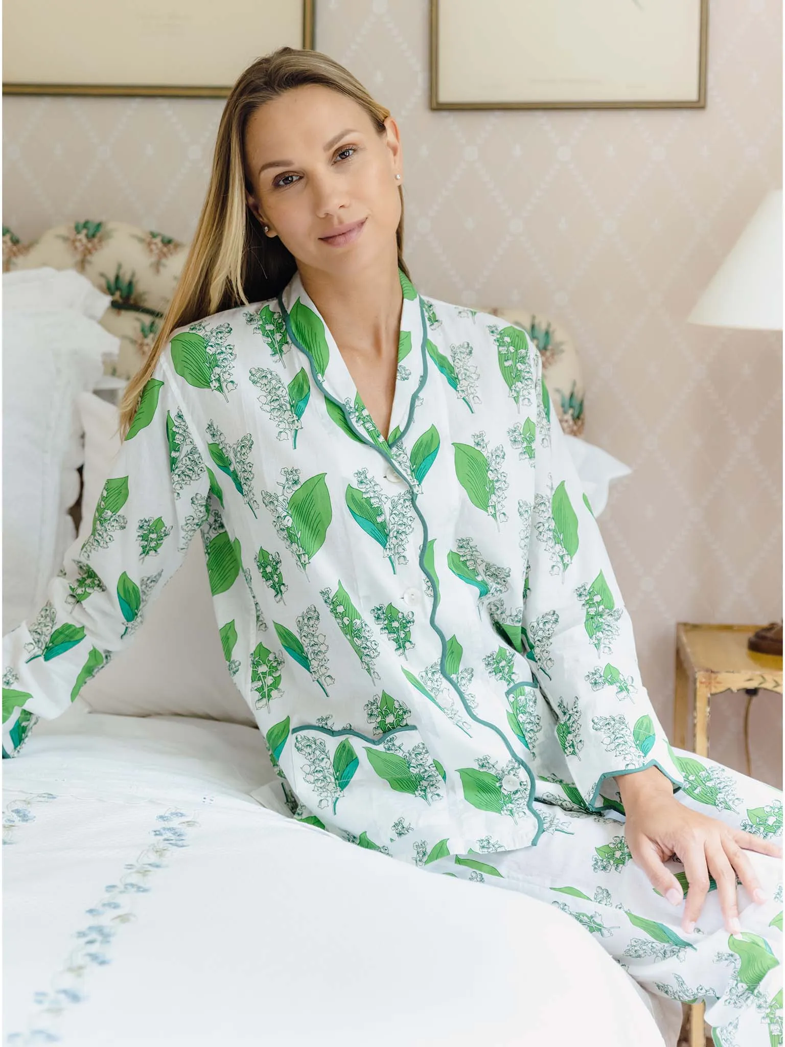 Lily-of-the-valley Pajamas