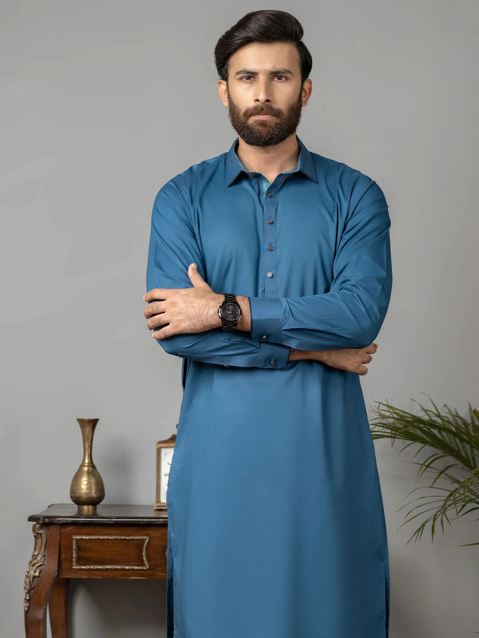 Limelight Mens Zinc Cotton Kurta Shalwar