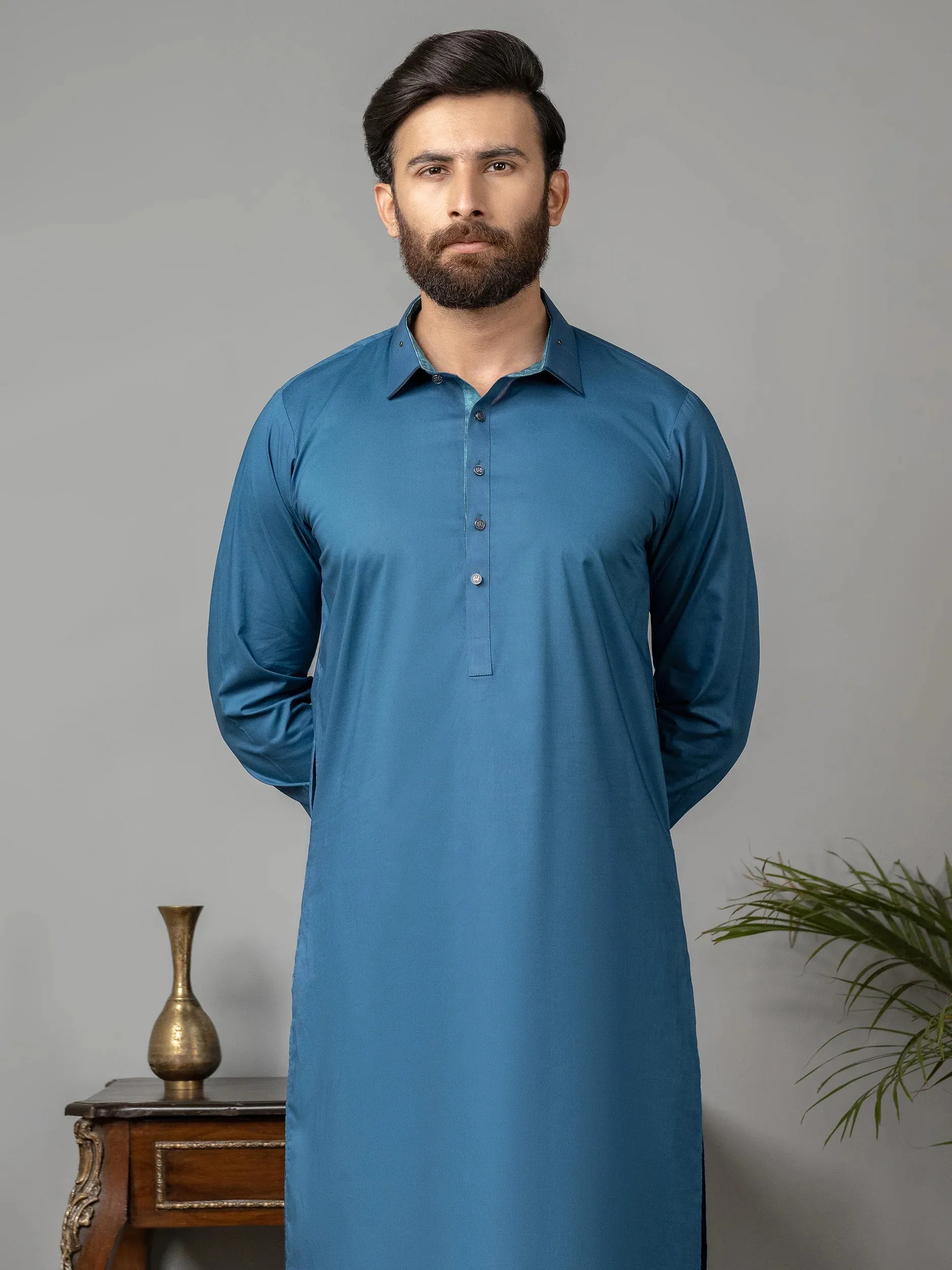 Limelight Mens Zinc Cotton Kurta Shalwar