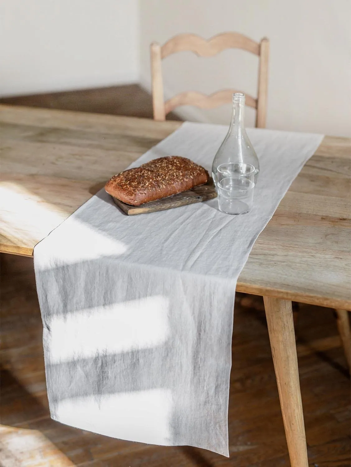 Linen Table Runner | Cream