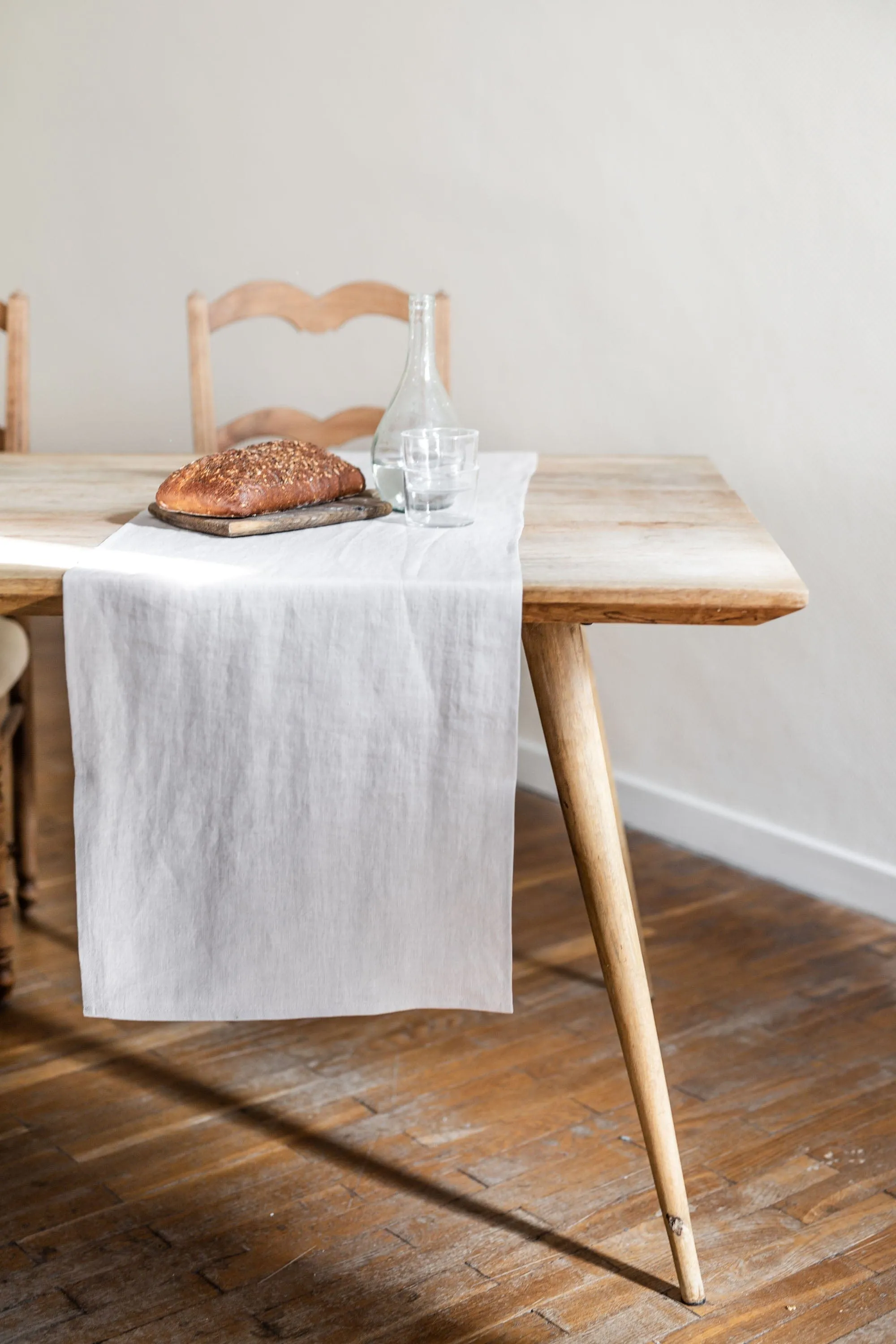 Linen Table Runner | Cream