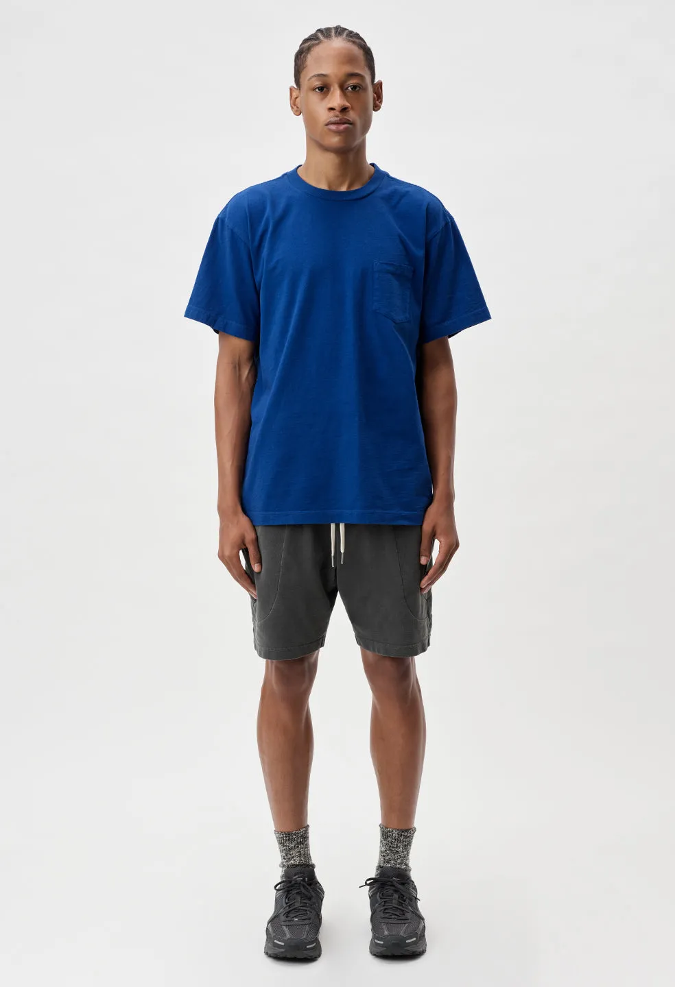 Lucky Pocket Tee / Cobalt