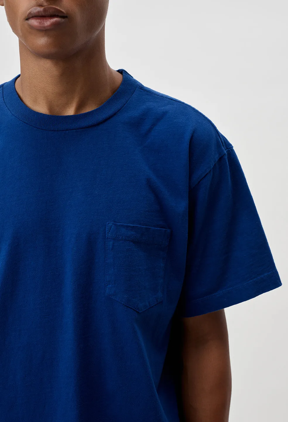 Lucky Pocket Tee / Cobalt