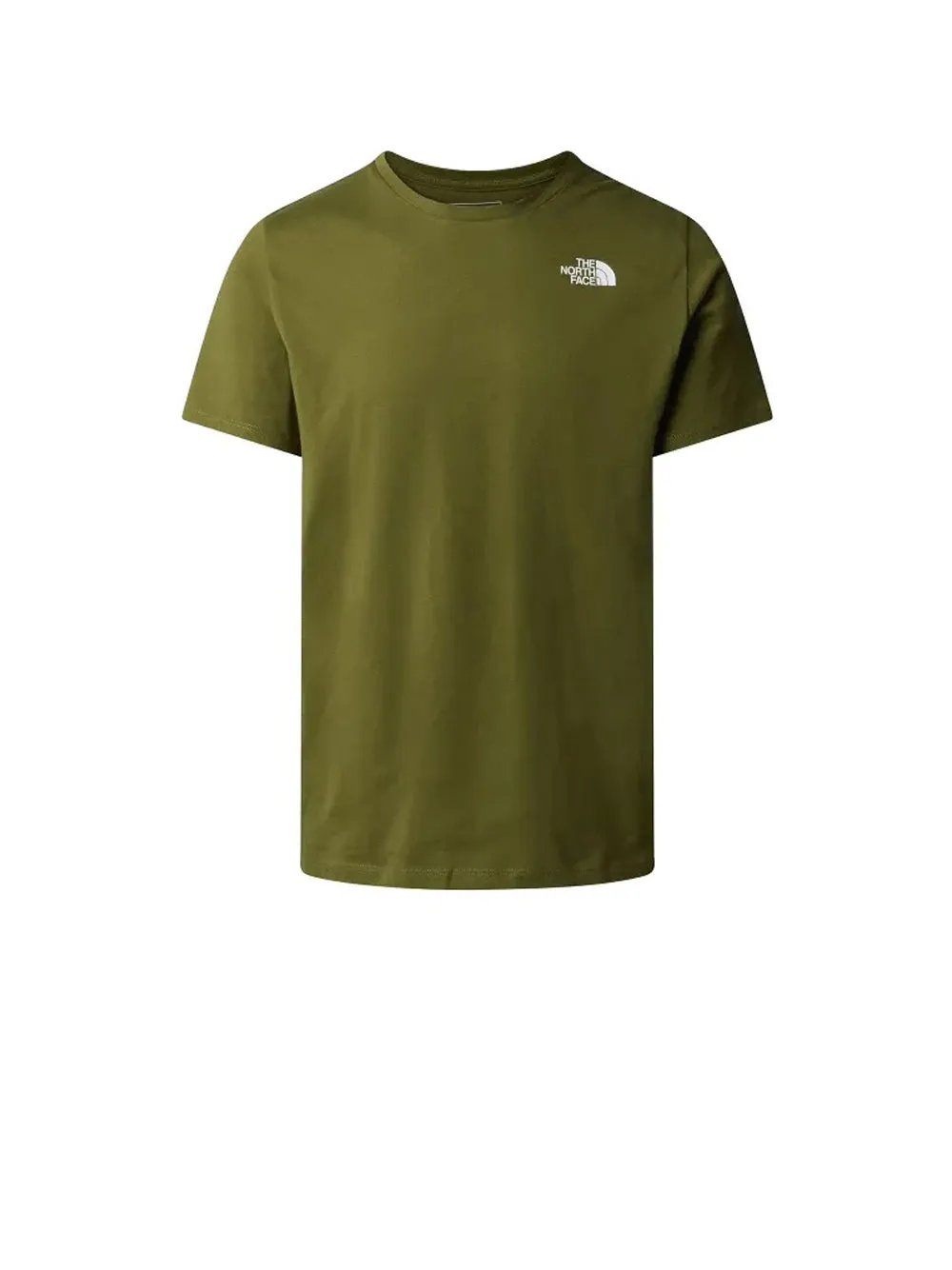 M Foundation Mountain Lines Graphic Tee - Forest Olive