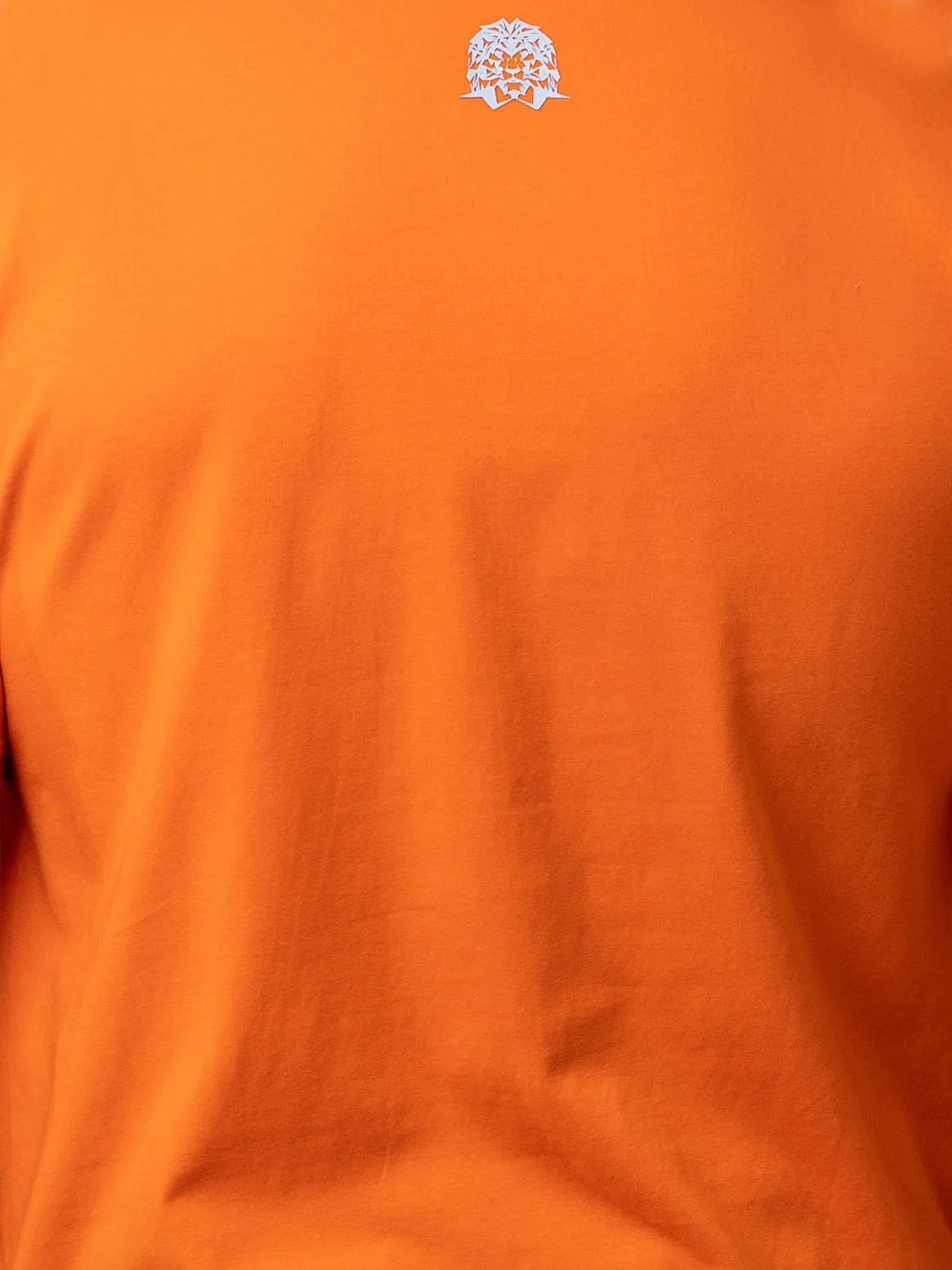 Maceoo Stretch Short-Sleeve Tshirts | V-Neck VivaldiSleeve Orange