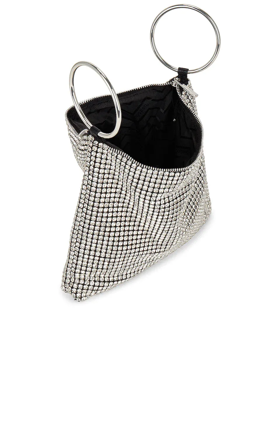 Margot Crystal Convertible Bag - Black