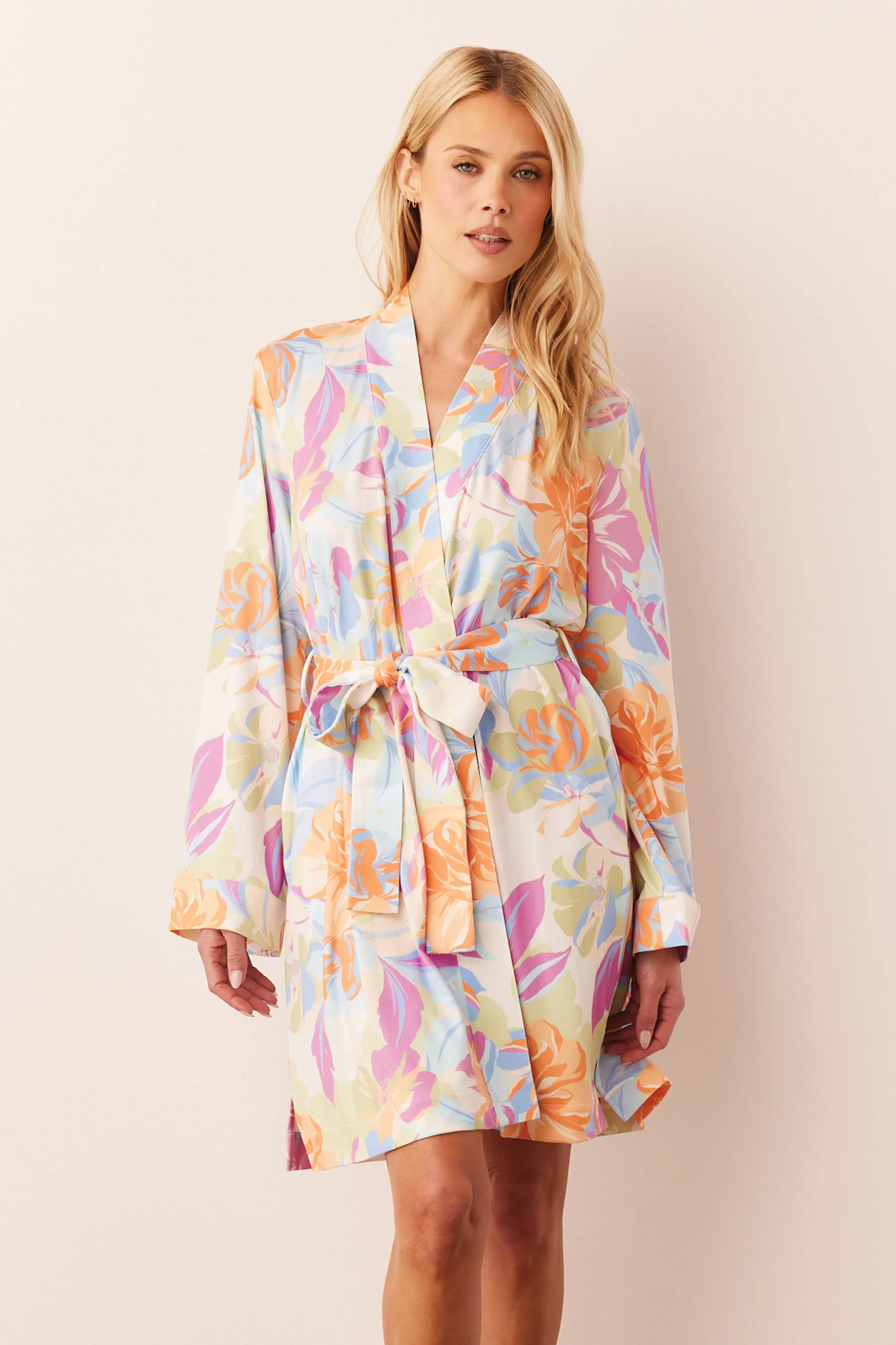 Meadow Classic Short Robe | Dreamscape