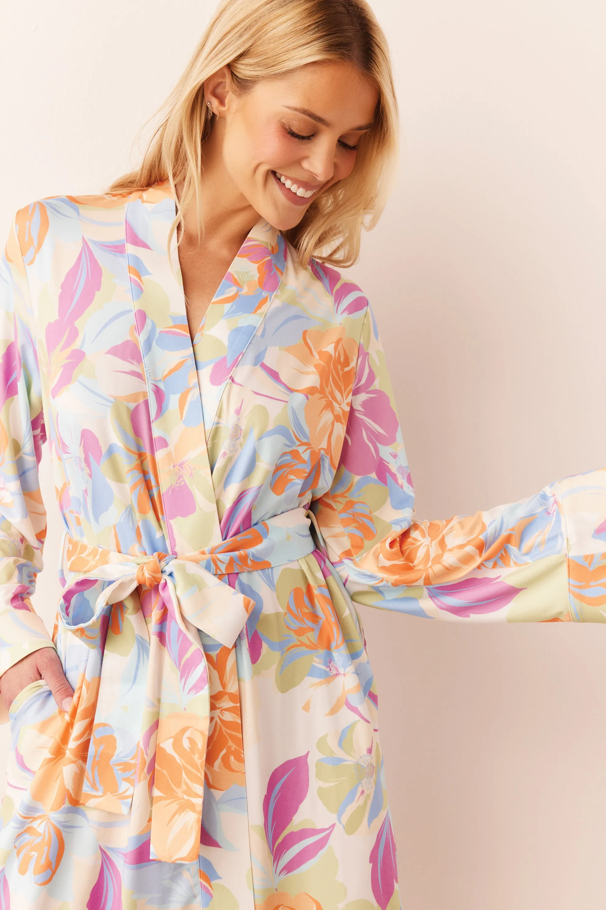 Meadow Classic Short Robe | Dreamscape