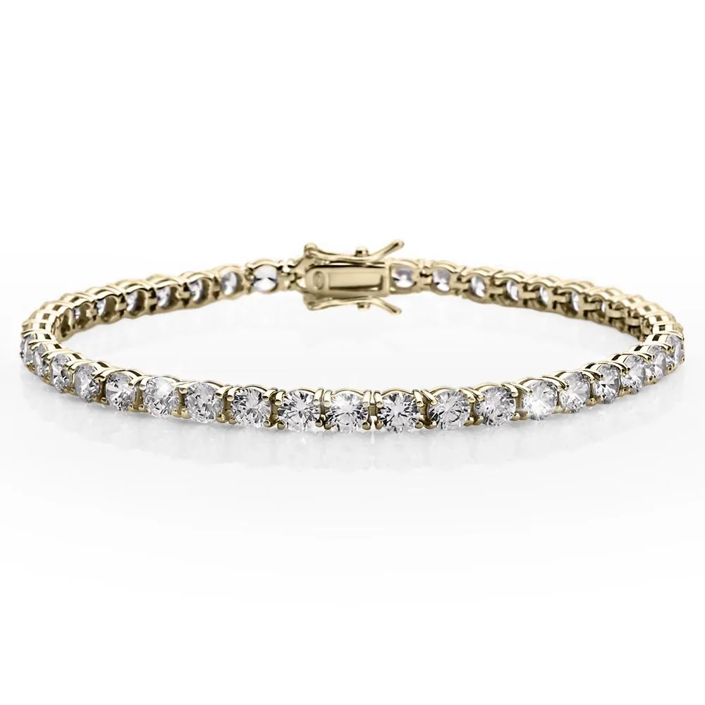 Millionaire Tennis Bracelet Gold