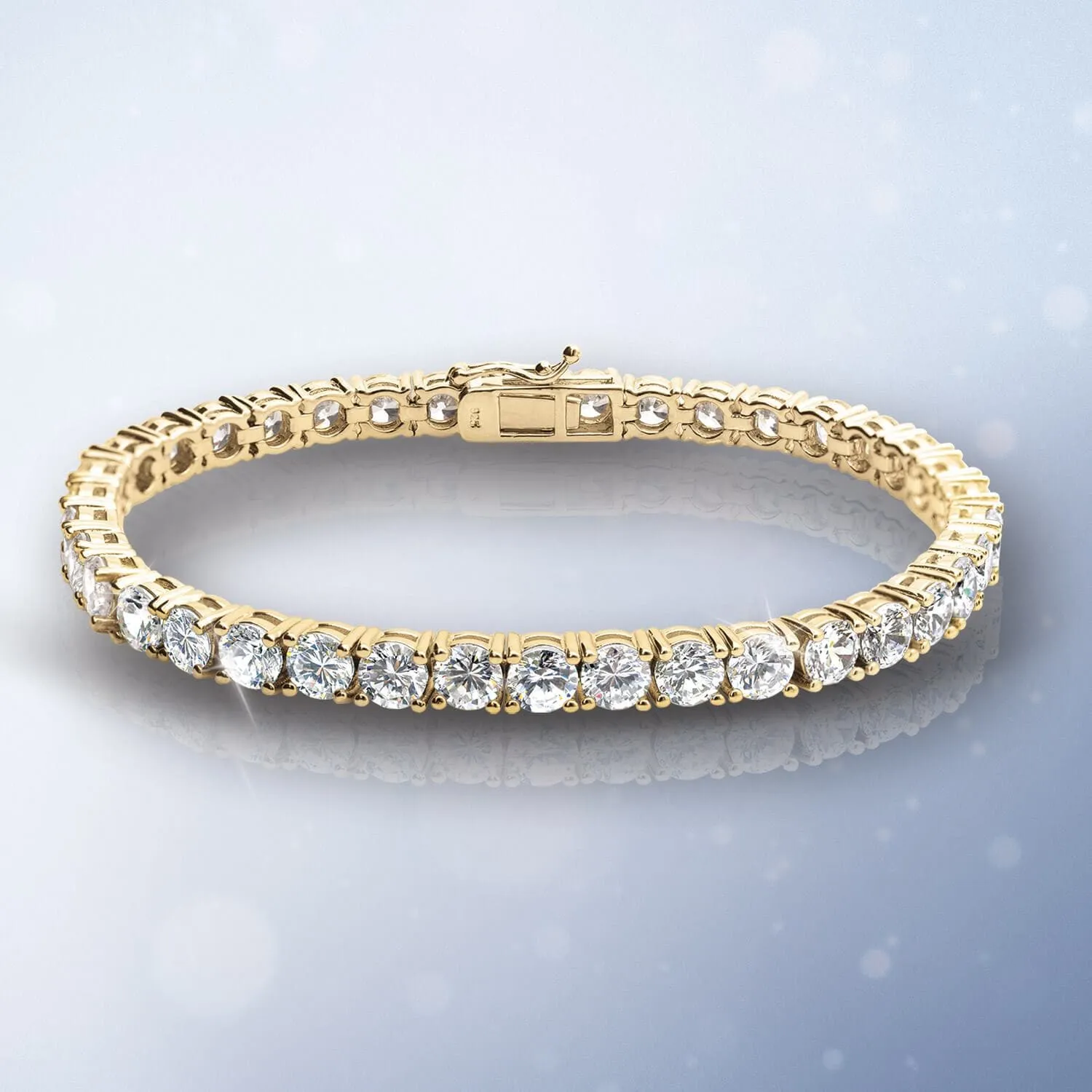 Millionaire Tennis Bracelet Gold