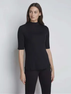 Mock Neck Micro TENCEL Modal Top | Multiple Colours