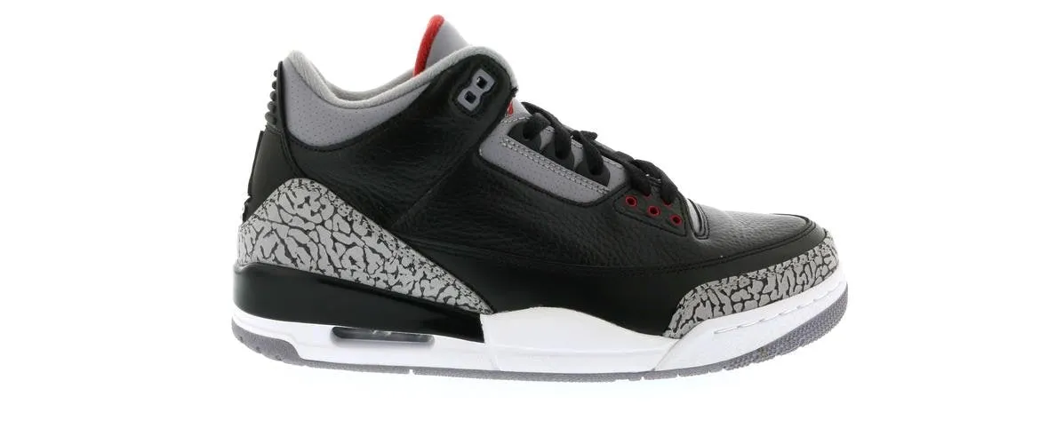 Nike Air Jordan Retro 3 Black Cement 2011 Release