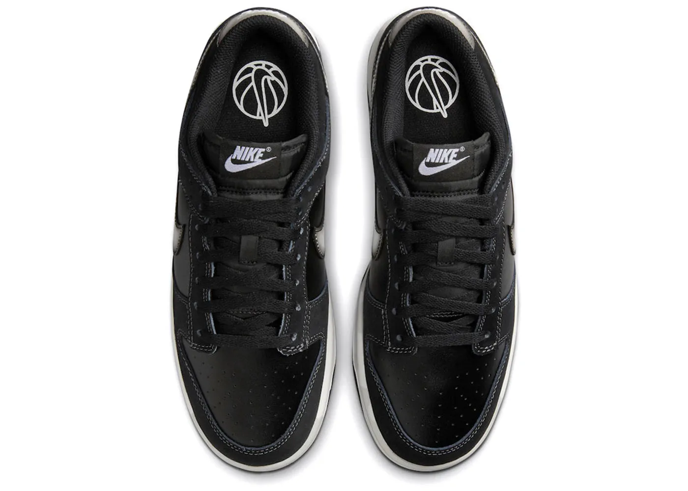 Nike Dunk Low Airbrush Swoosh Black