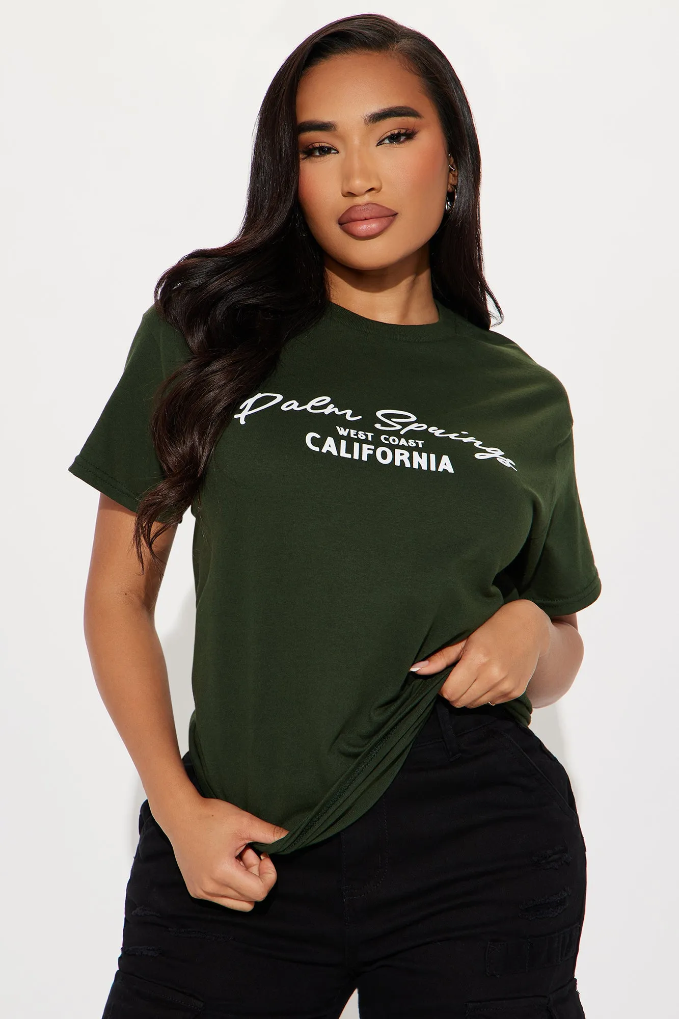 Palm Springs Paradise Tee - Green