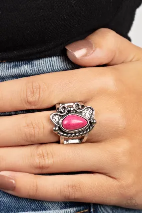 Paparazzi Mesa Meditation Pink Ring