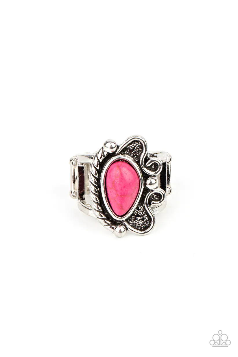 Paparazzi Mesa Meditation Pink Ring