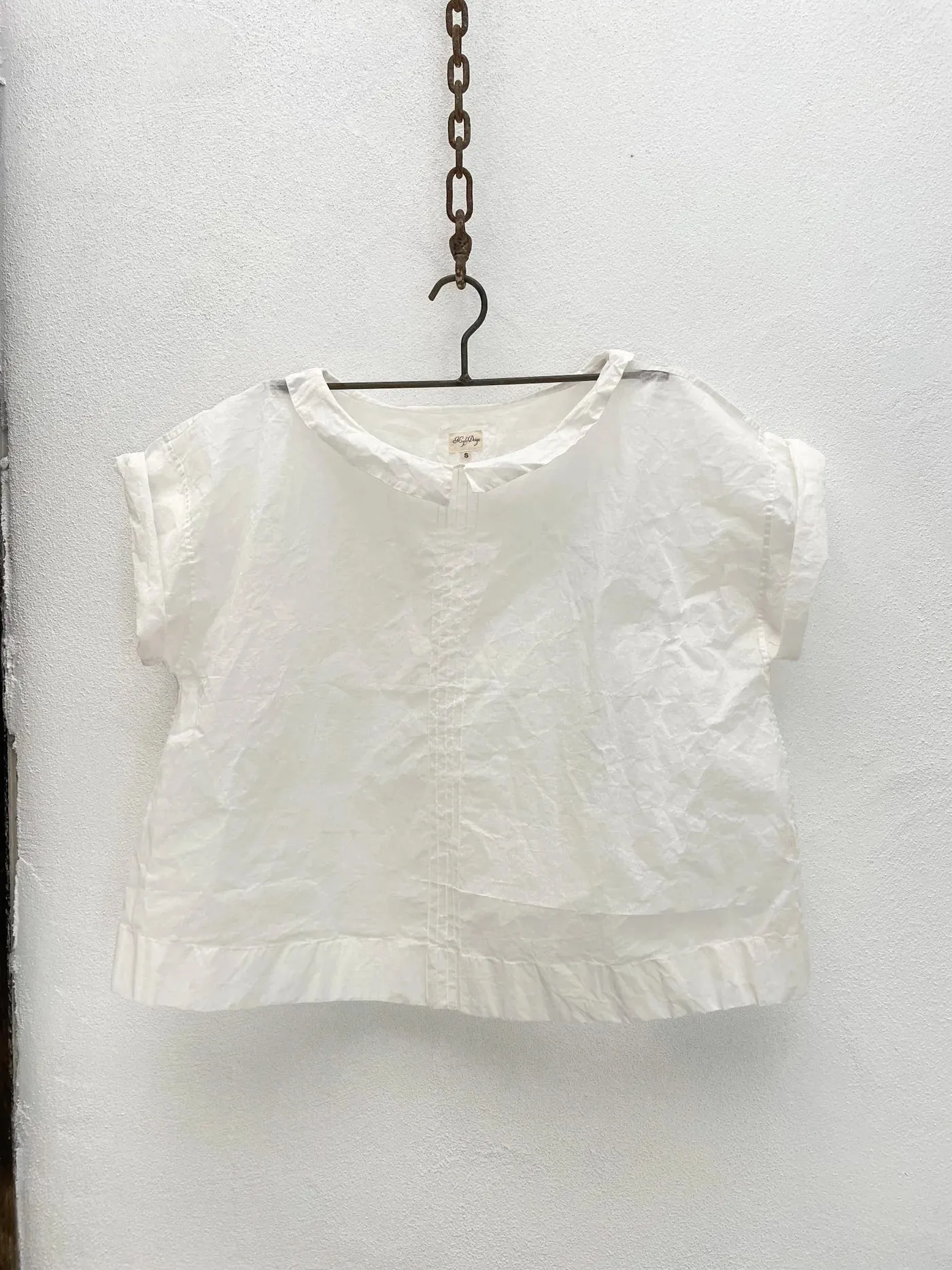 Paper Daisy Top - Cotton Organdy