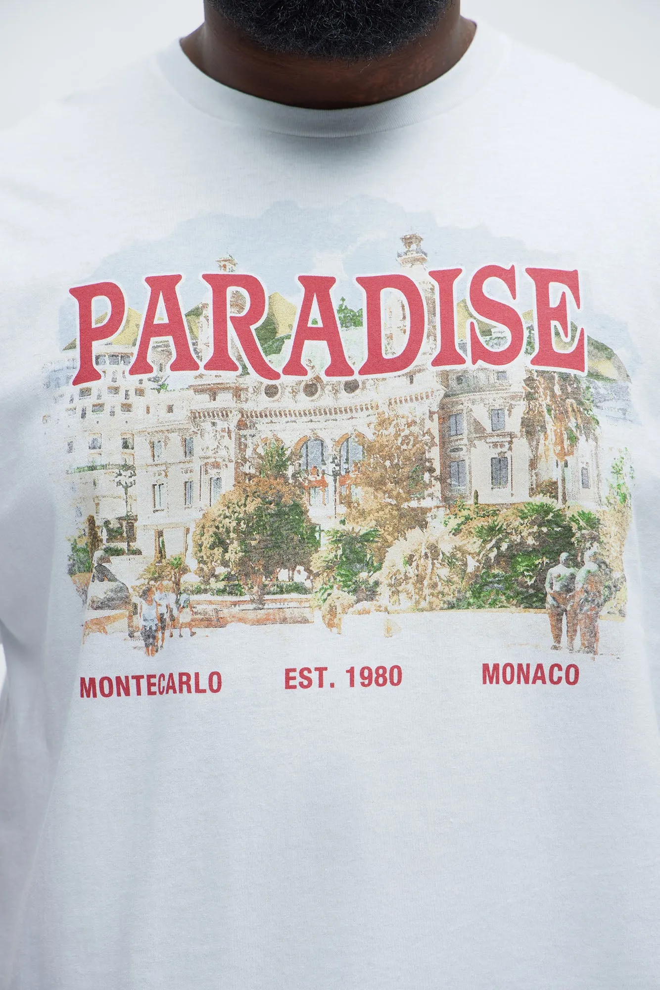 Paradise Est 1990 Short Sleeve Tee - White