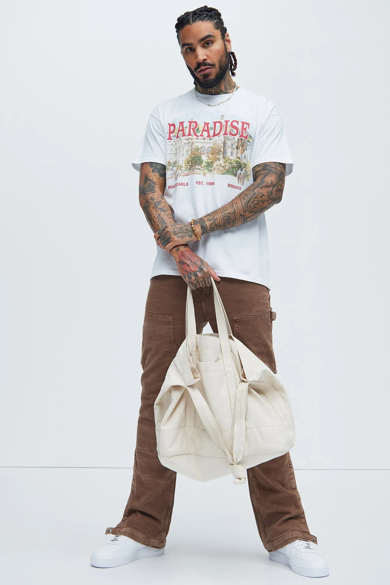 Paradise Est 1990 Short Sleeve Tee - White