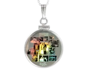 Personalized Coin Pendant Sterling Silver