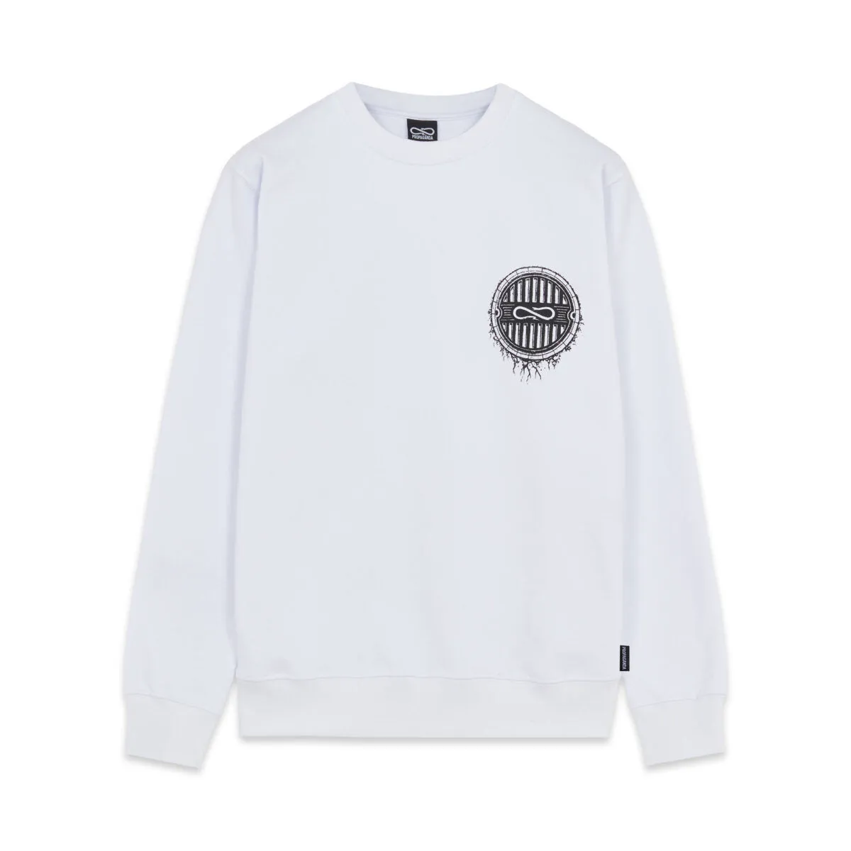 Propaganda Bwrong Crewneck sweatshirt 22FWPRFE785-02 white