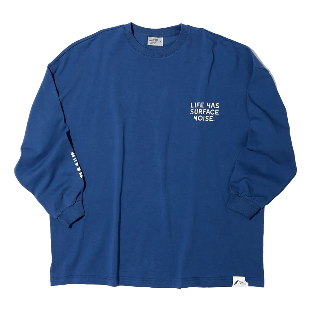 PUBLISH CASETTE TEE-BLUE