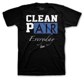 Retro 1 Dark Marina Blue Clean Pair Shirt