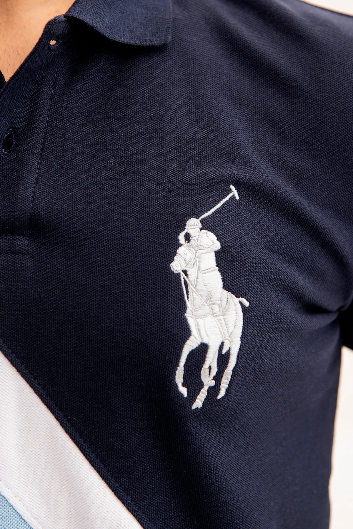 Royal Panelling Polo Shirt