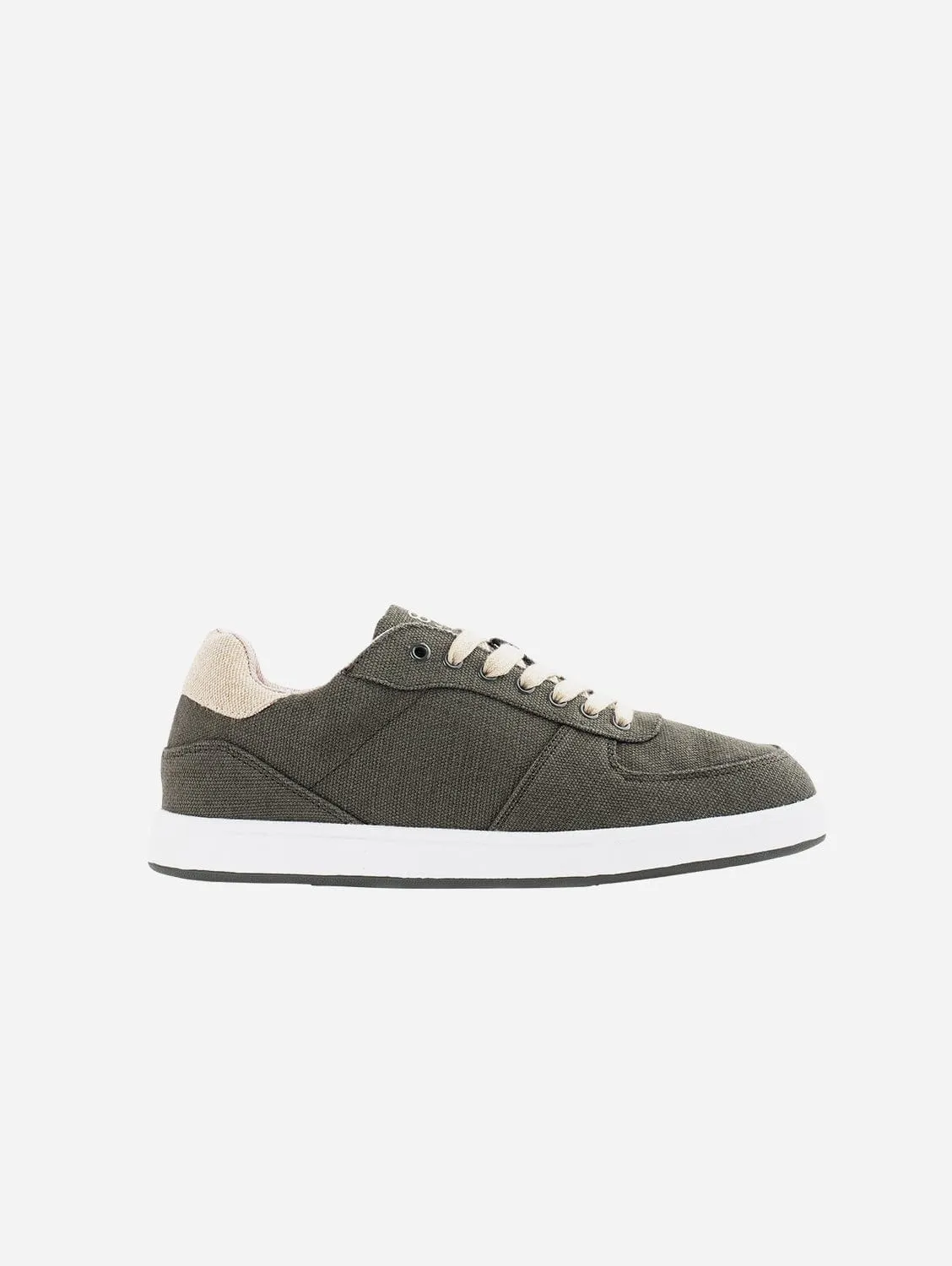 Seeker Men's Vegan Hemp Sneakers | Dark Green