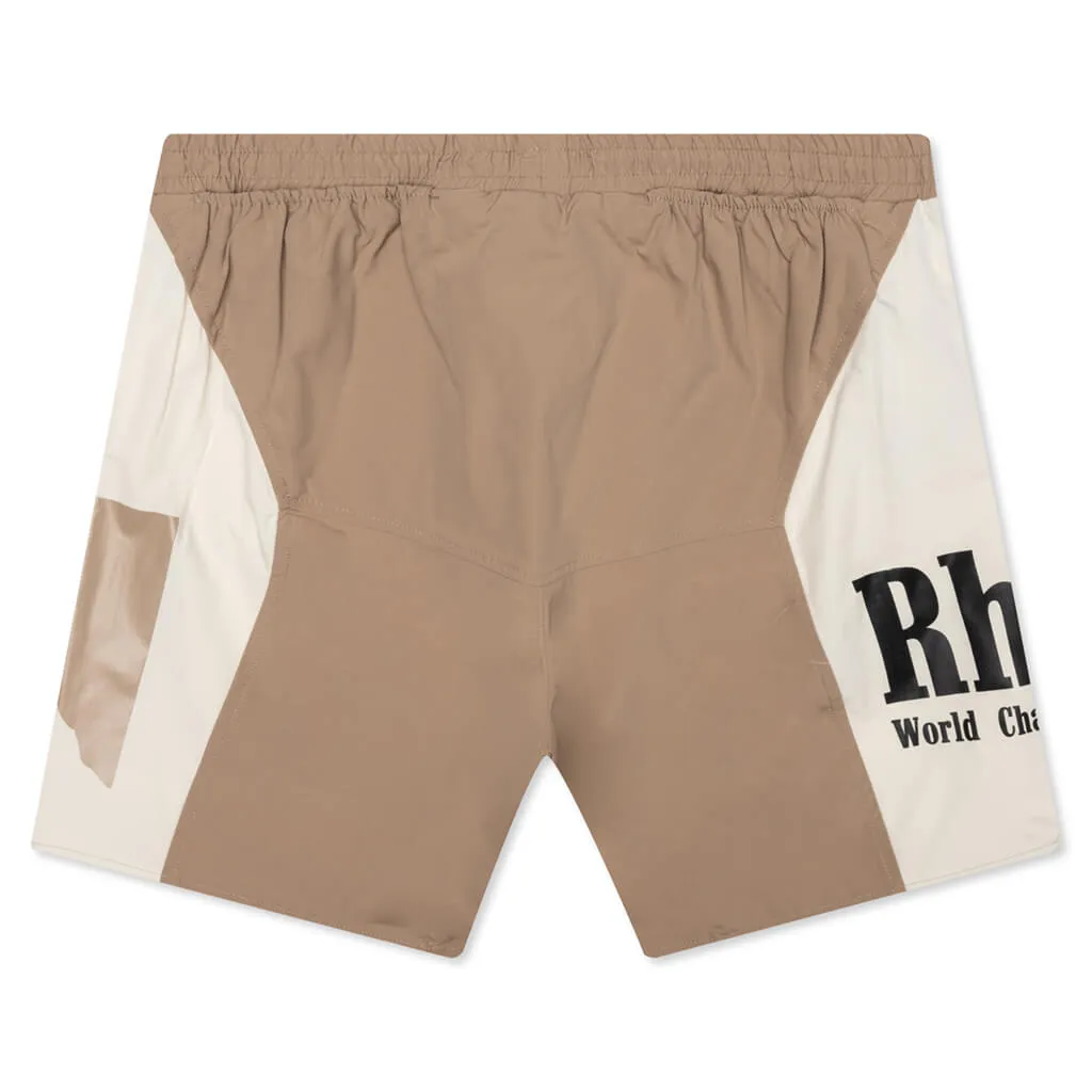 Senna Flight Short - Tan/Cream