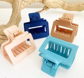 Square Claw Hair Clip (7 Colors)