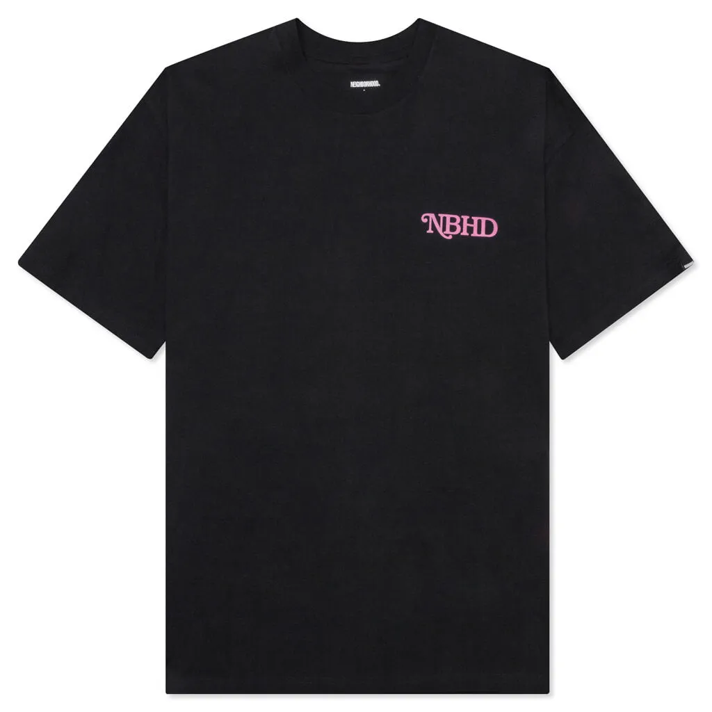 S/S FW 6 C Tee - Black