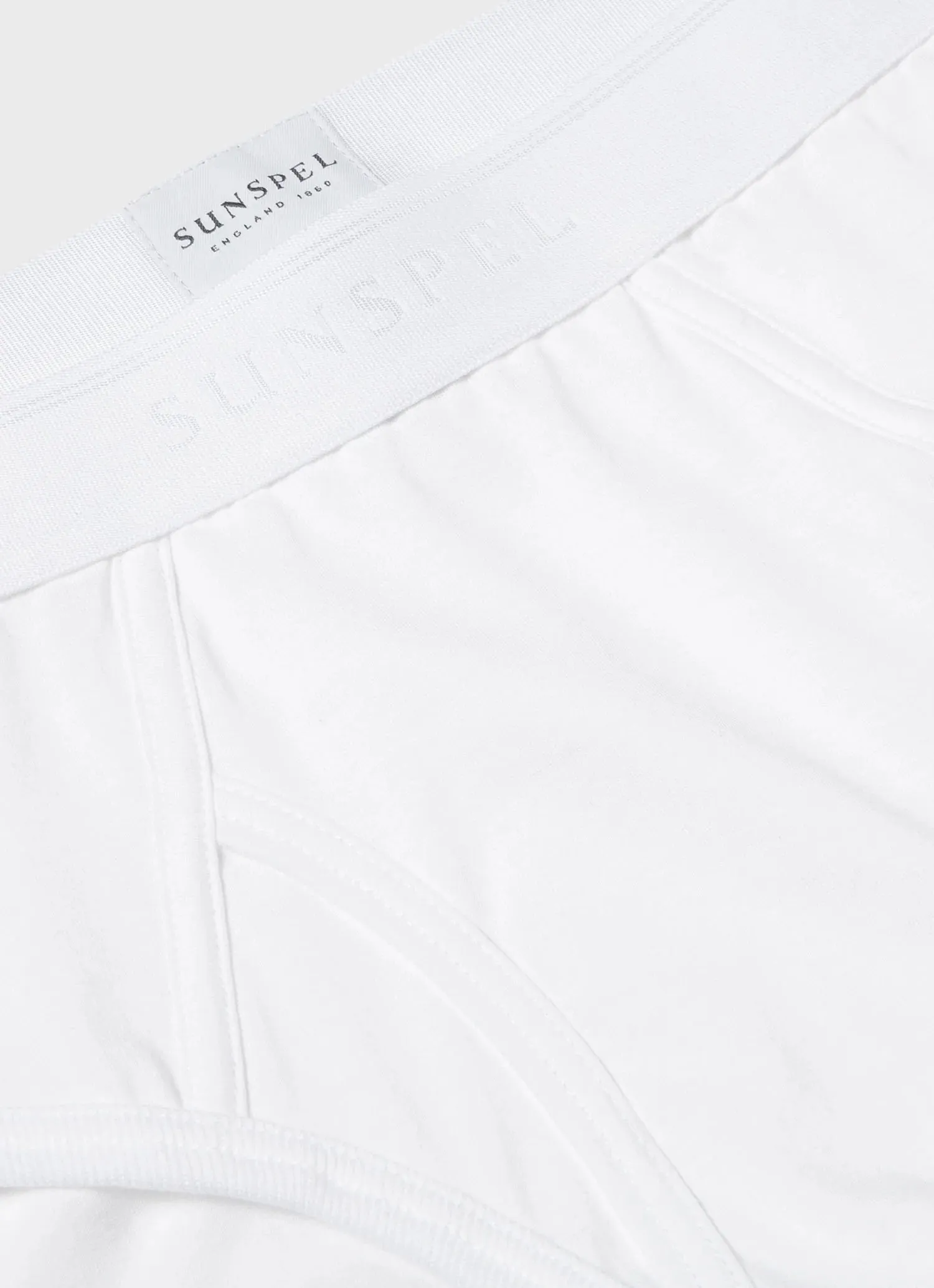 Superfine Brief White