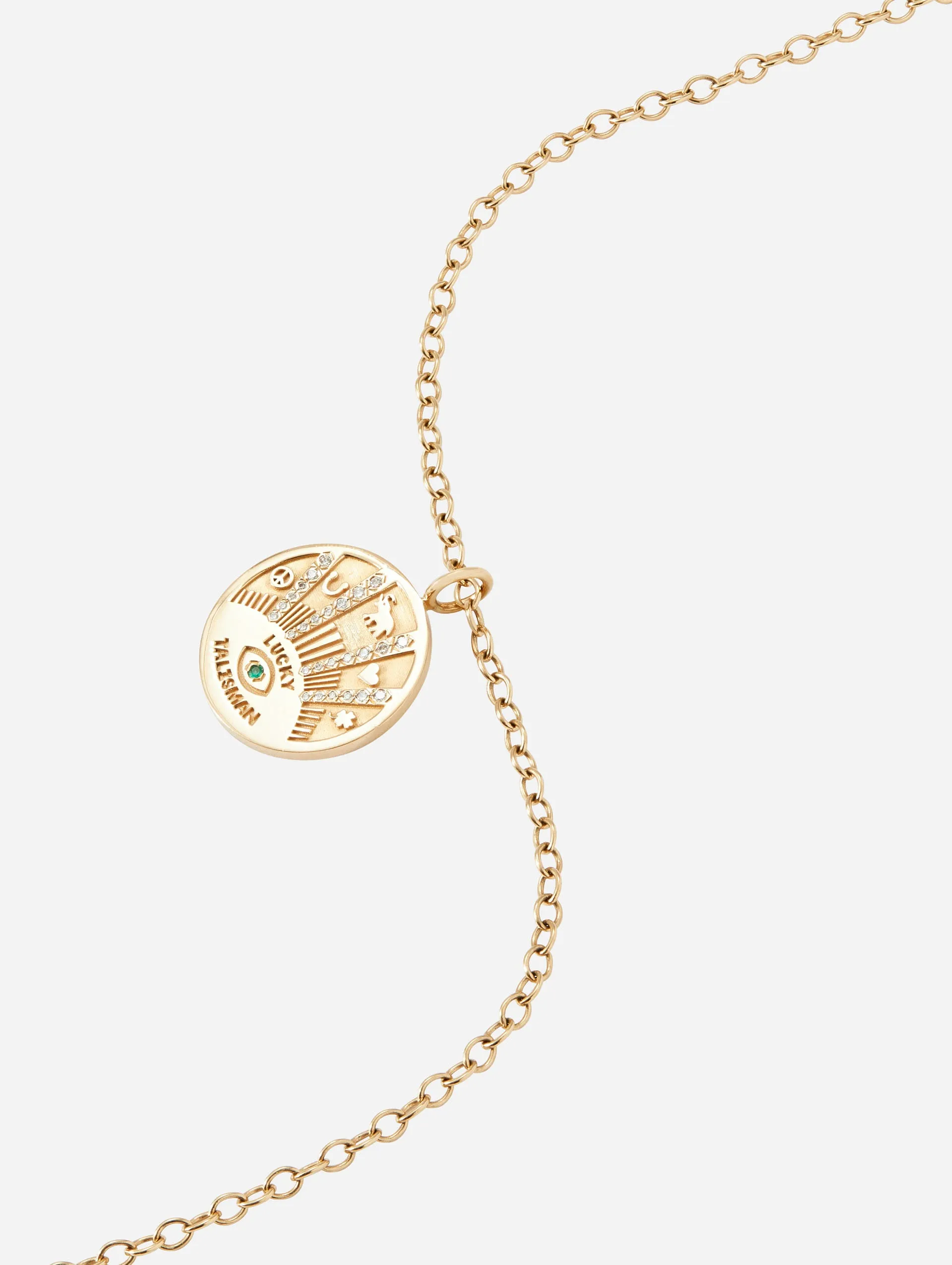 Talisman Coin Necklace