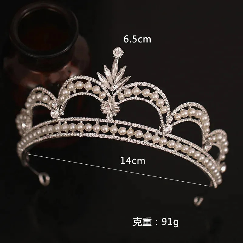 The Aija Crystal and Pearl Tiara