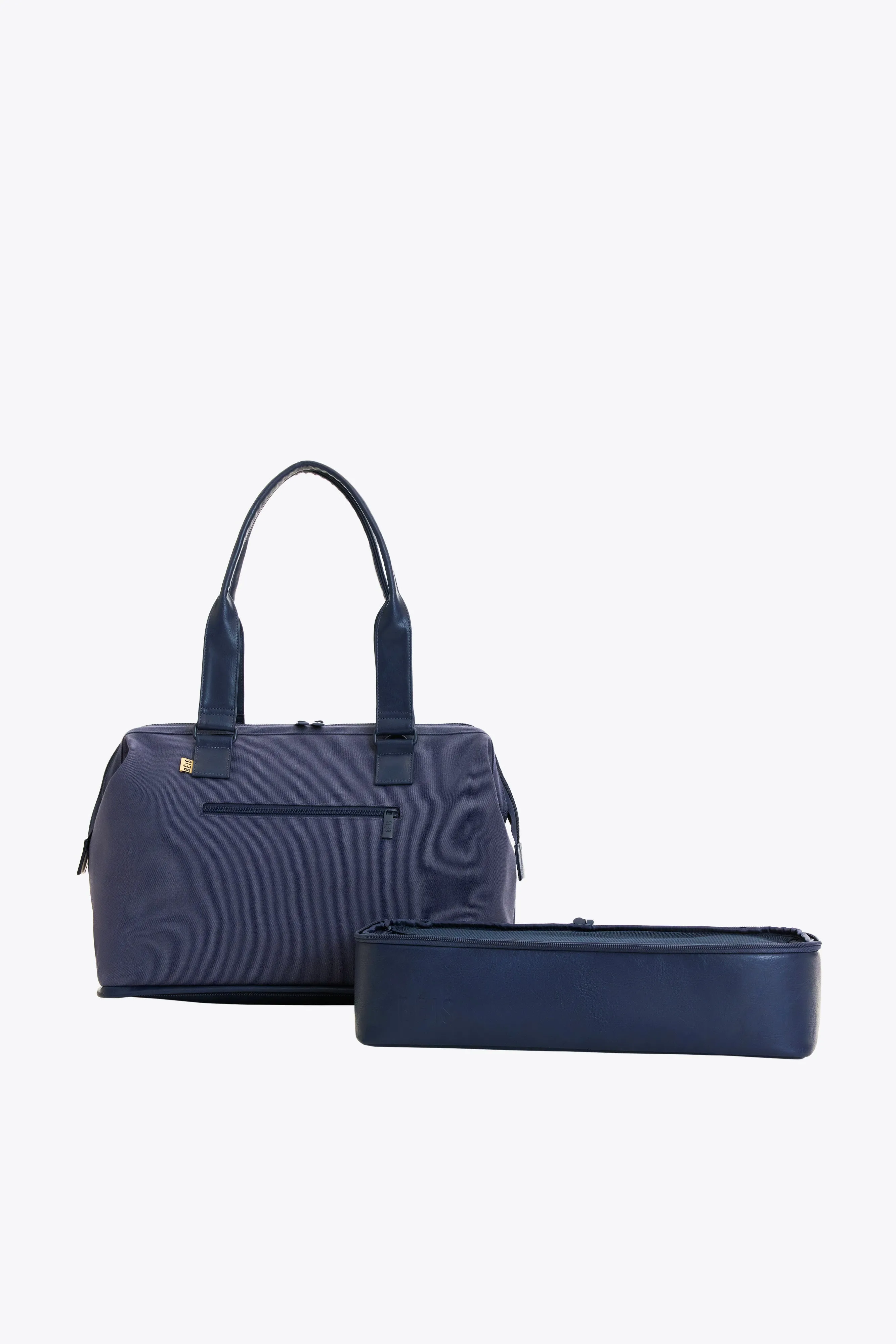 The Convertible Mini Weekender in Navy